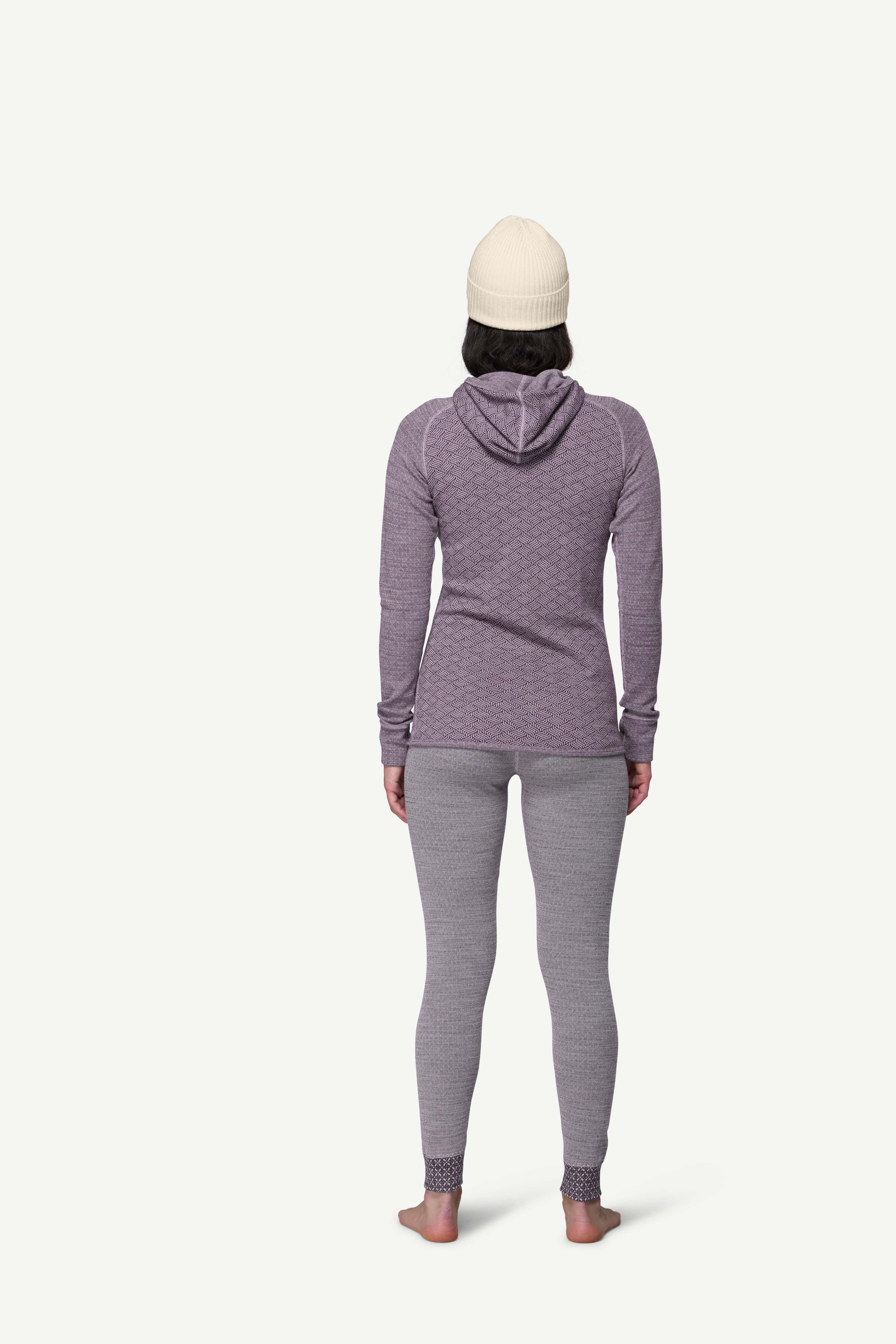 W Triko DEVOLD KVITEGGA MERINO 230 HOODIE