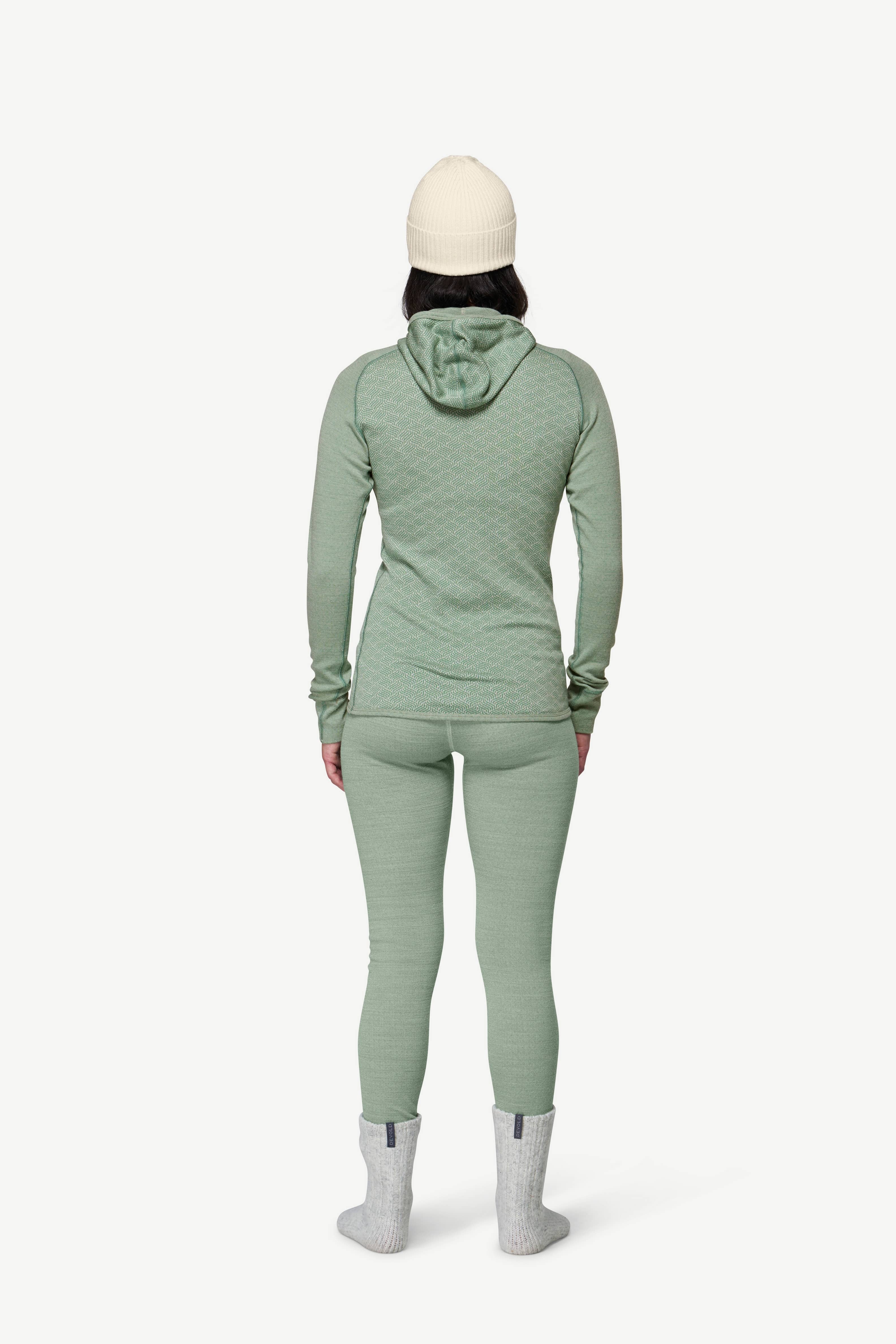 W Triko DEVOLD KVITEGGA MERINO 230 HOODIE