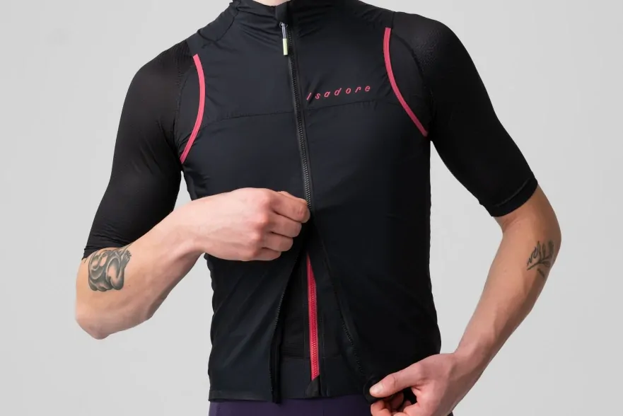 Cyklovesta ISADORE  Alternative Wind Gilet Black