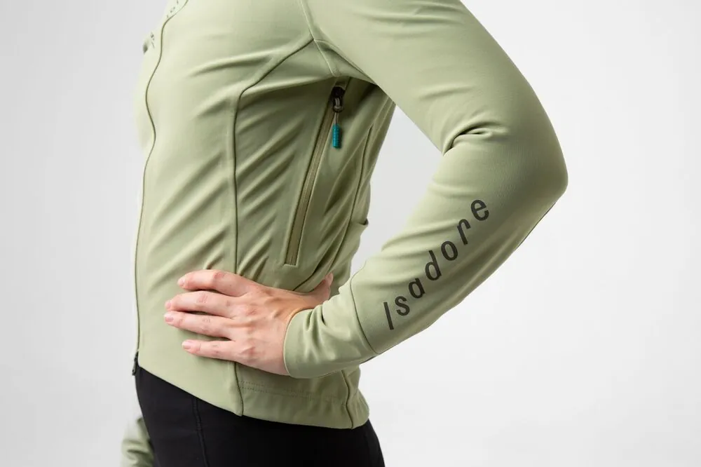 W Cyklobunda ISADORE Signature Deep Winter Softshell Jacket Tea