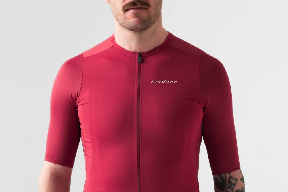 Cyklodres ISADORE Debut Jersey Jalapeno Red