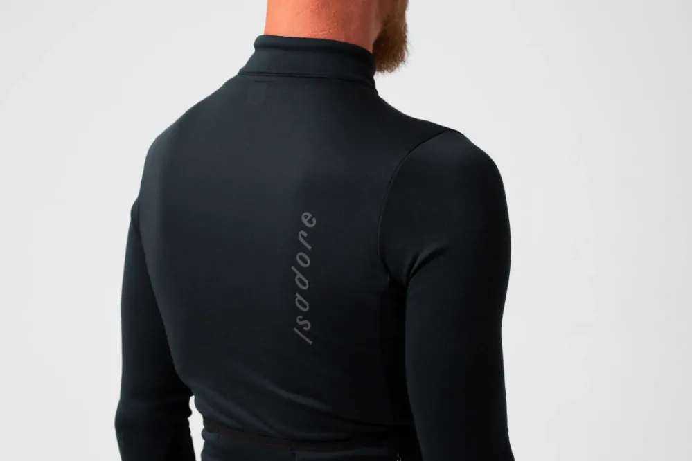 Cyklodres ISADORE  Signature Thermal Long Sleeve Jersey Anthracite