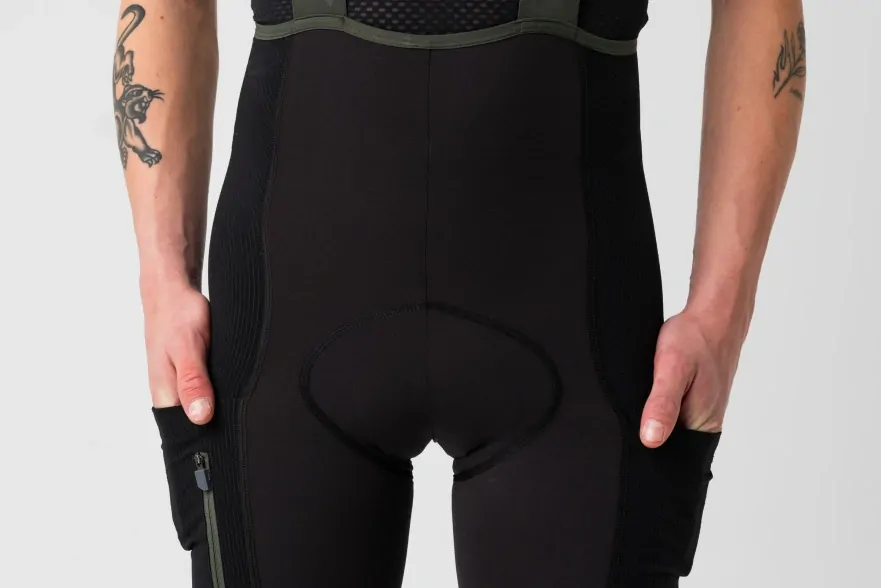 Cyklokalhoty ISADORE Distance Cargo Wool Bib Shorts Ganache