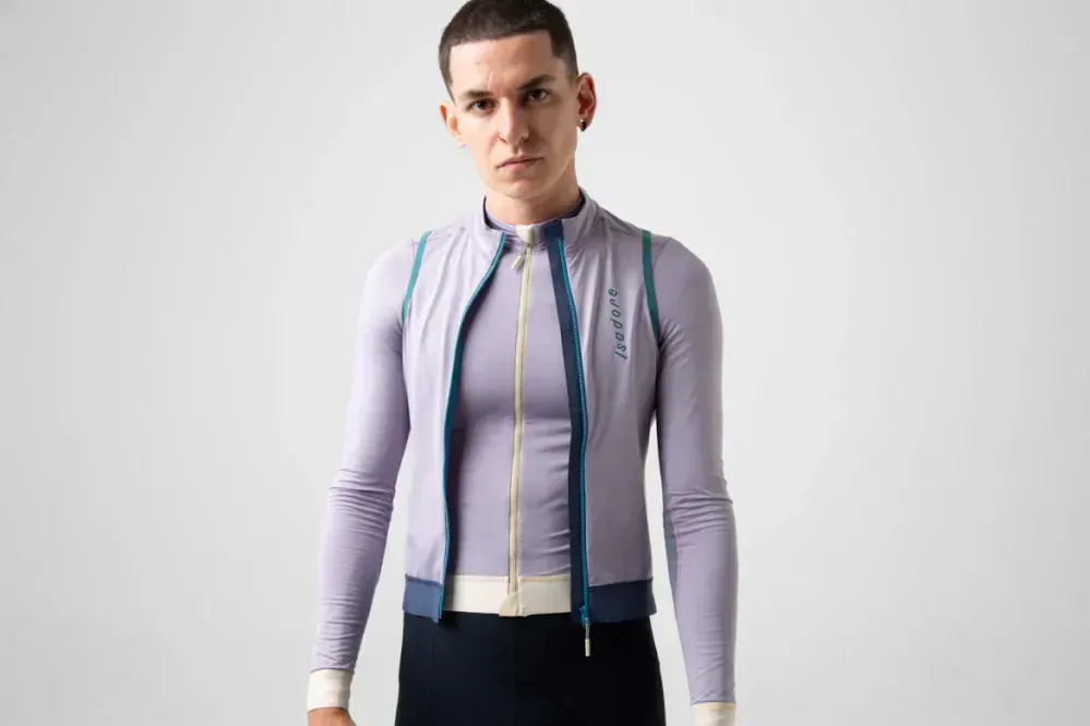 Cyklovesta ISADORE  Alternative Light Vest Lavender Gray