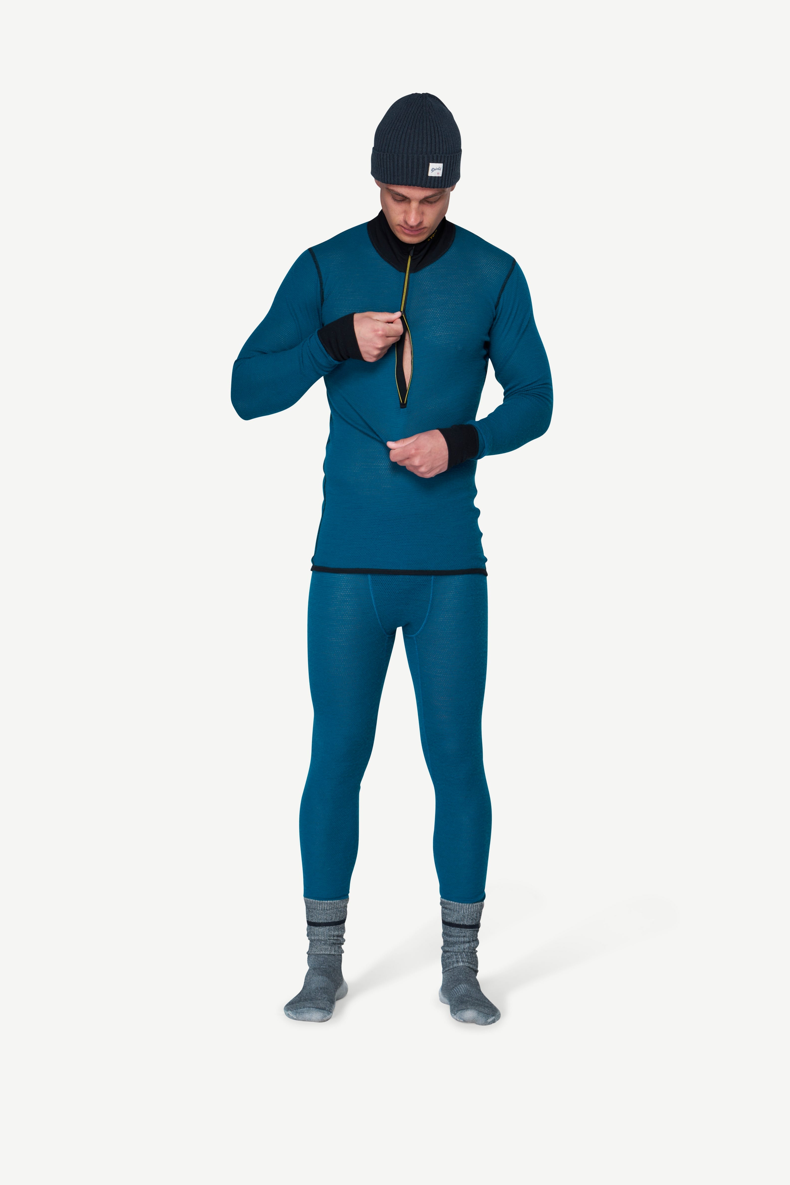 Triko DEVOLD WOOL MESH 190 ZIP