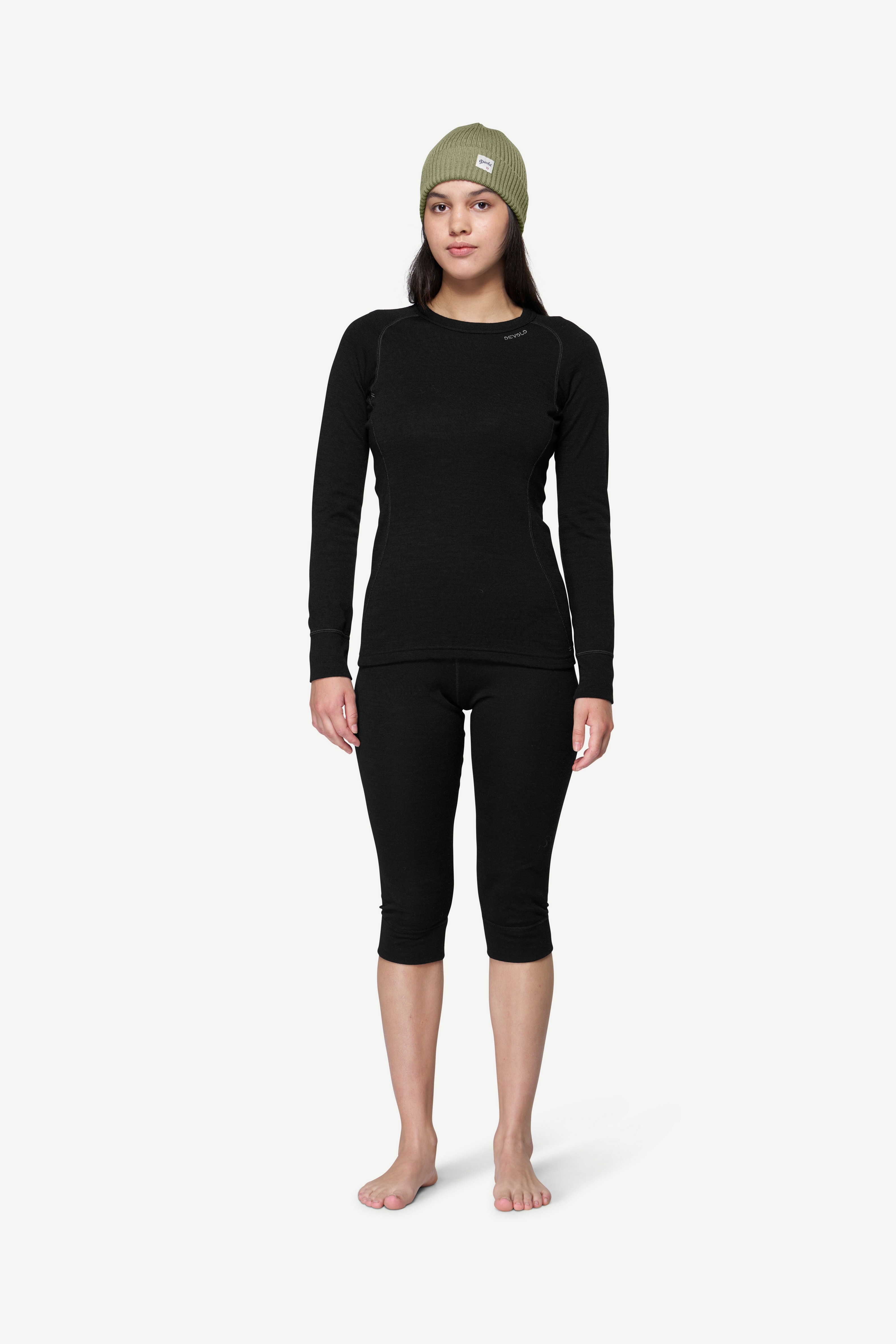 W Spodky DEVOLD DUO ACTIVE MERINO 205 3/4 