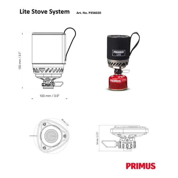 Vařič set PRIMUS Lite Stove System