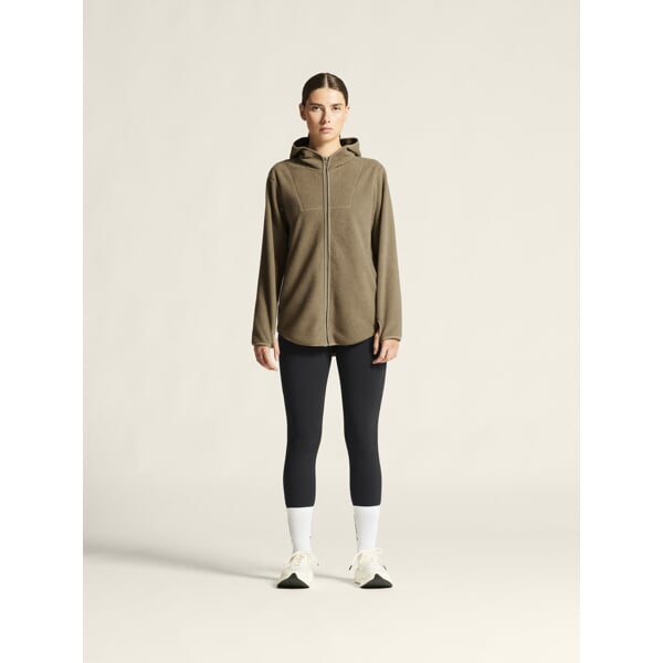 W Mikina CRAFT Join Pile Fleece FZ Hood