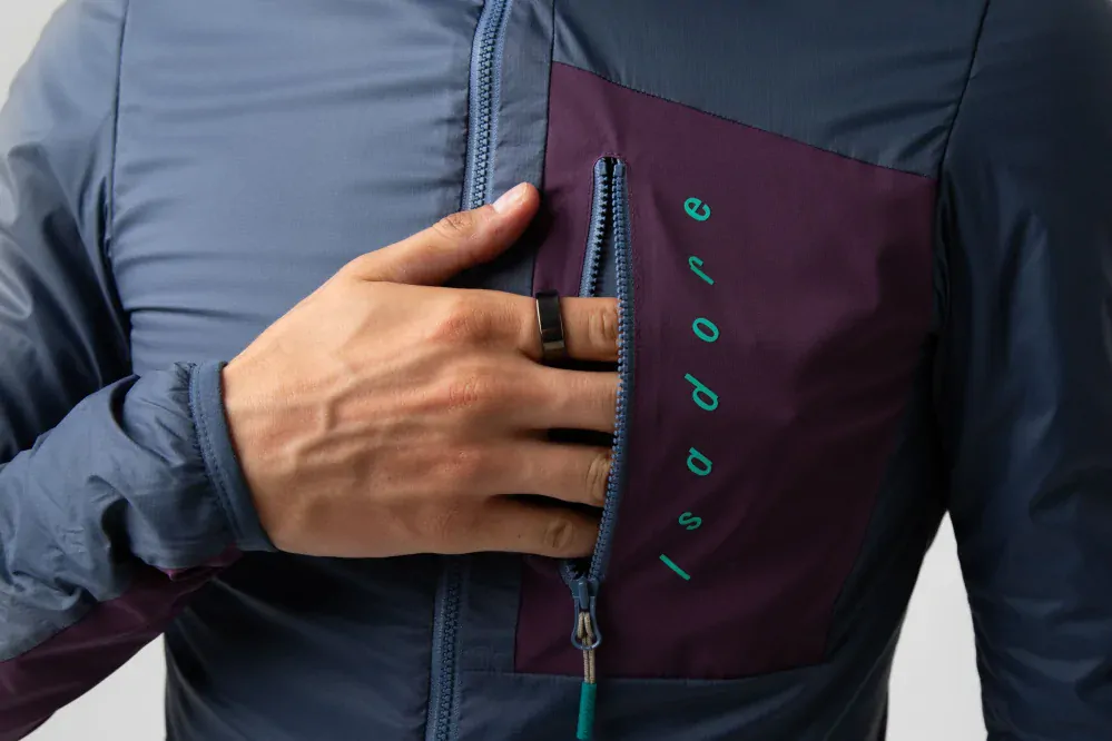 Cyklobunda ISADORE Signature Deep Winter Softshell Jacket Ebony