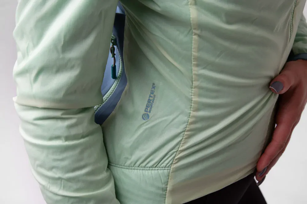 W Cyklobunda ISADORE Alternative Insulated Jacket Seafoam Green