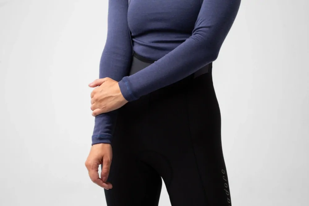 W Triko ISADORE Merino Long Sleeve Baselayer Crown Blue