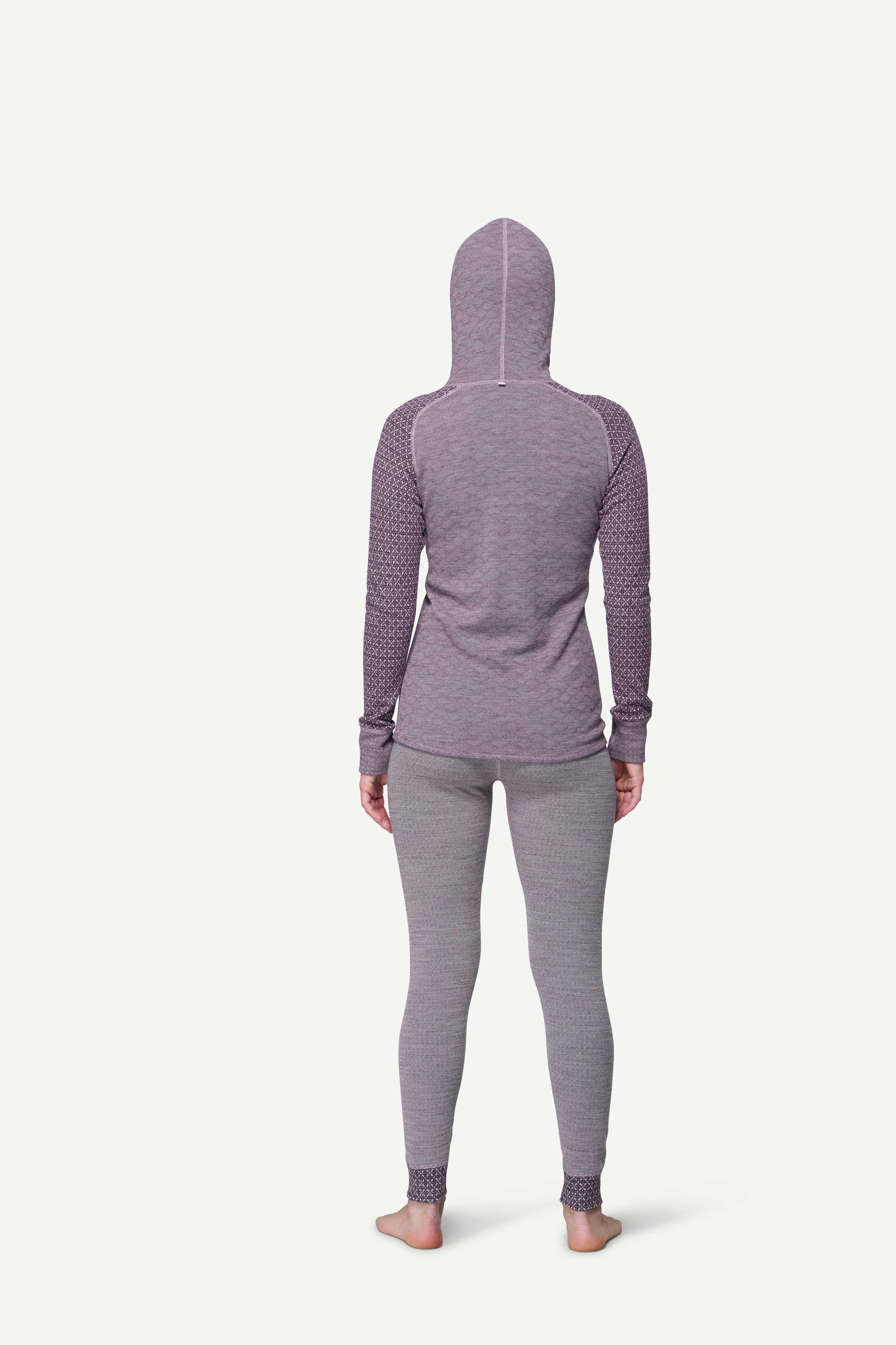 W Triko DEVOLD KVITEGGA MERINO 230 HOODIE