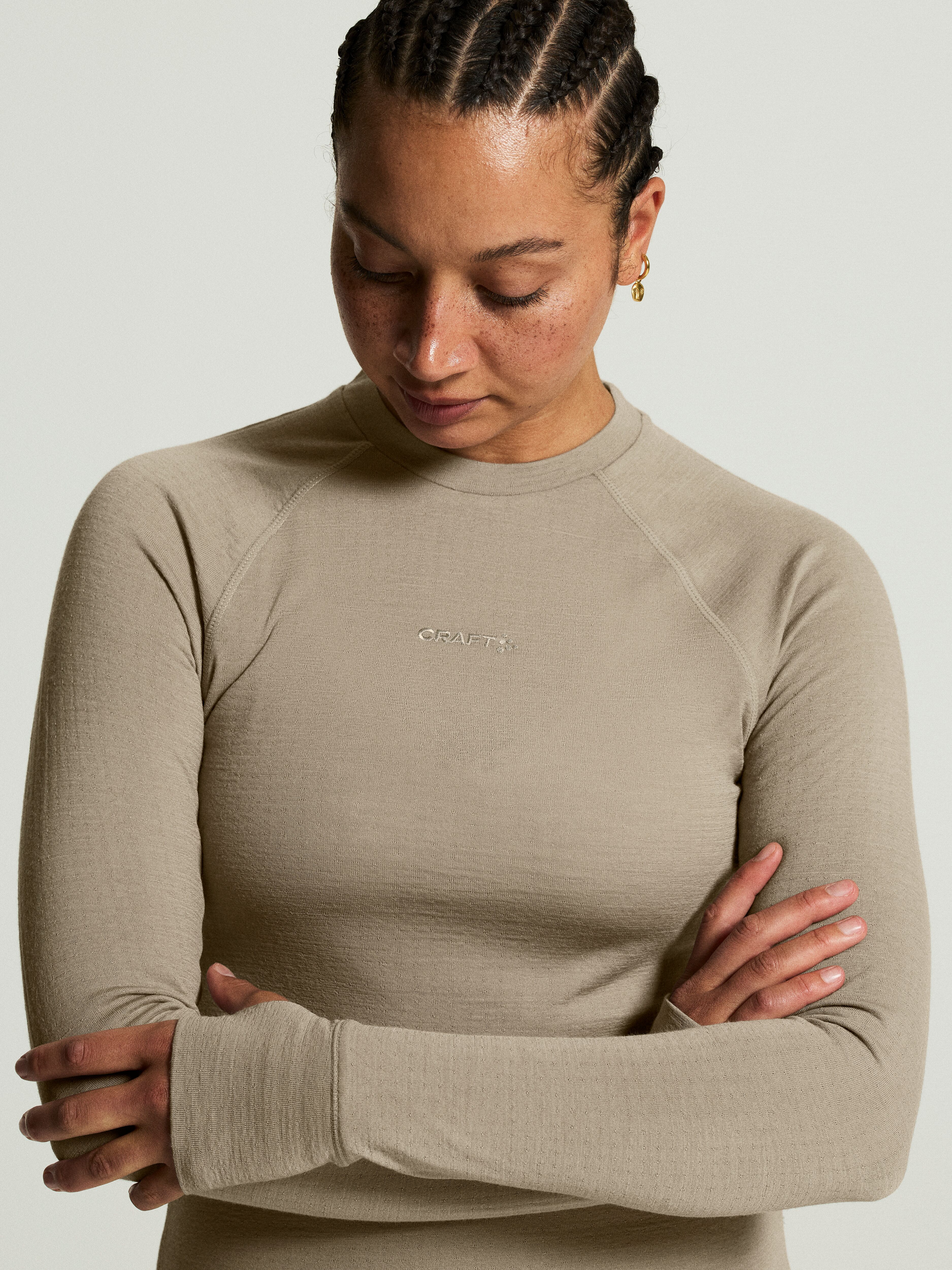 W Triko CRAFT Wool Comfort RN LS