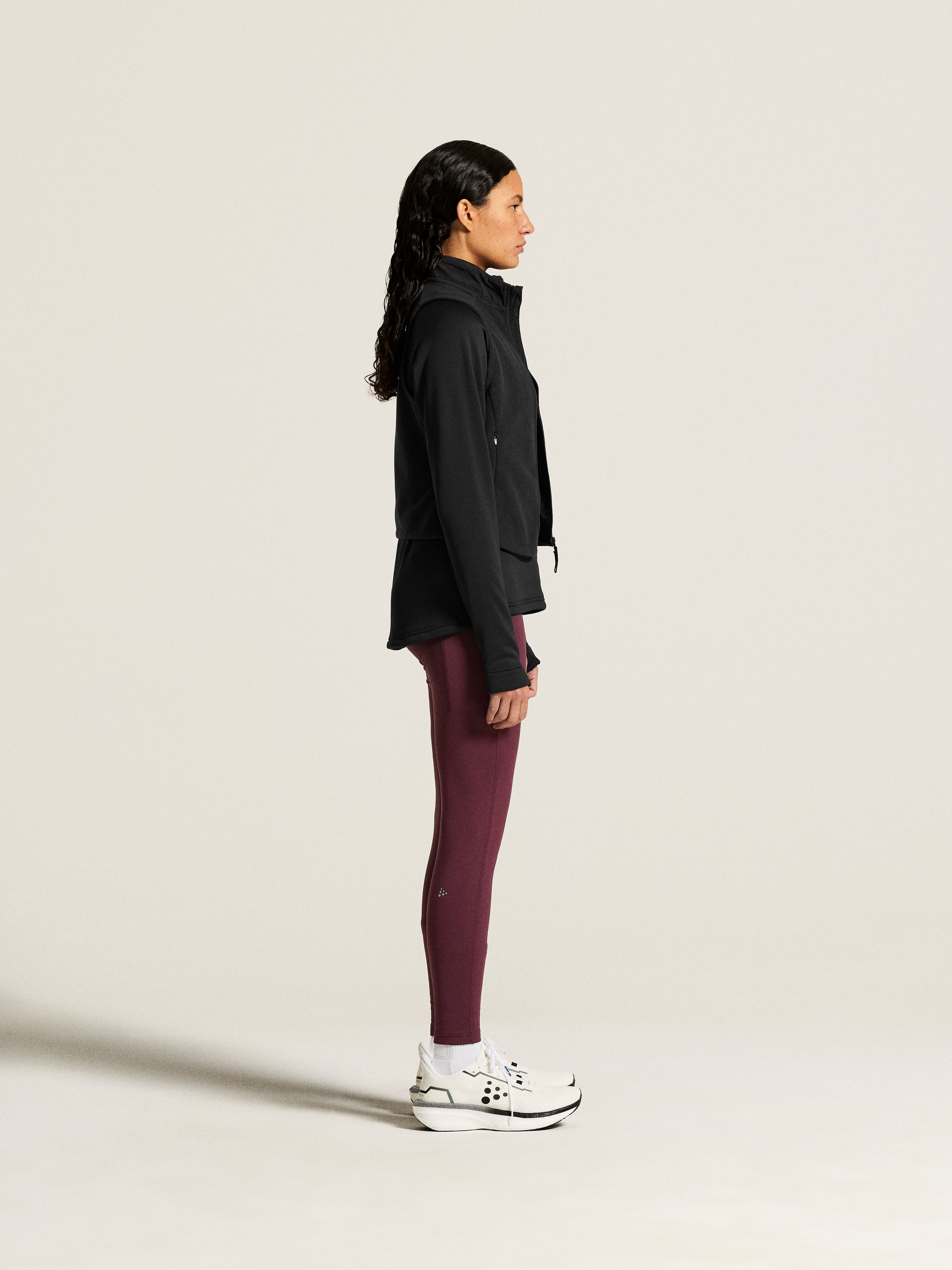 W Mikina CRAFT Explore Power Fleece Half Zip