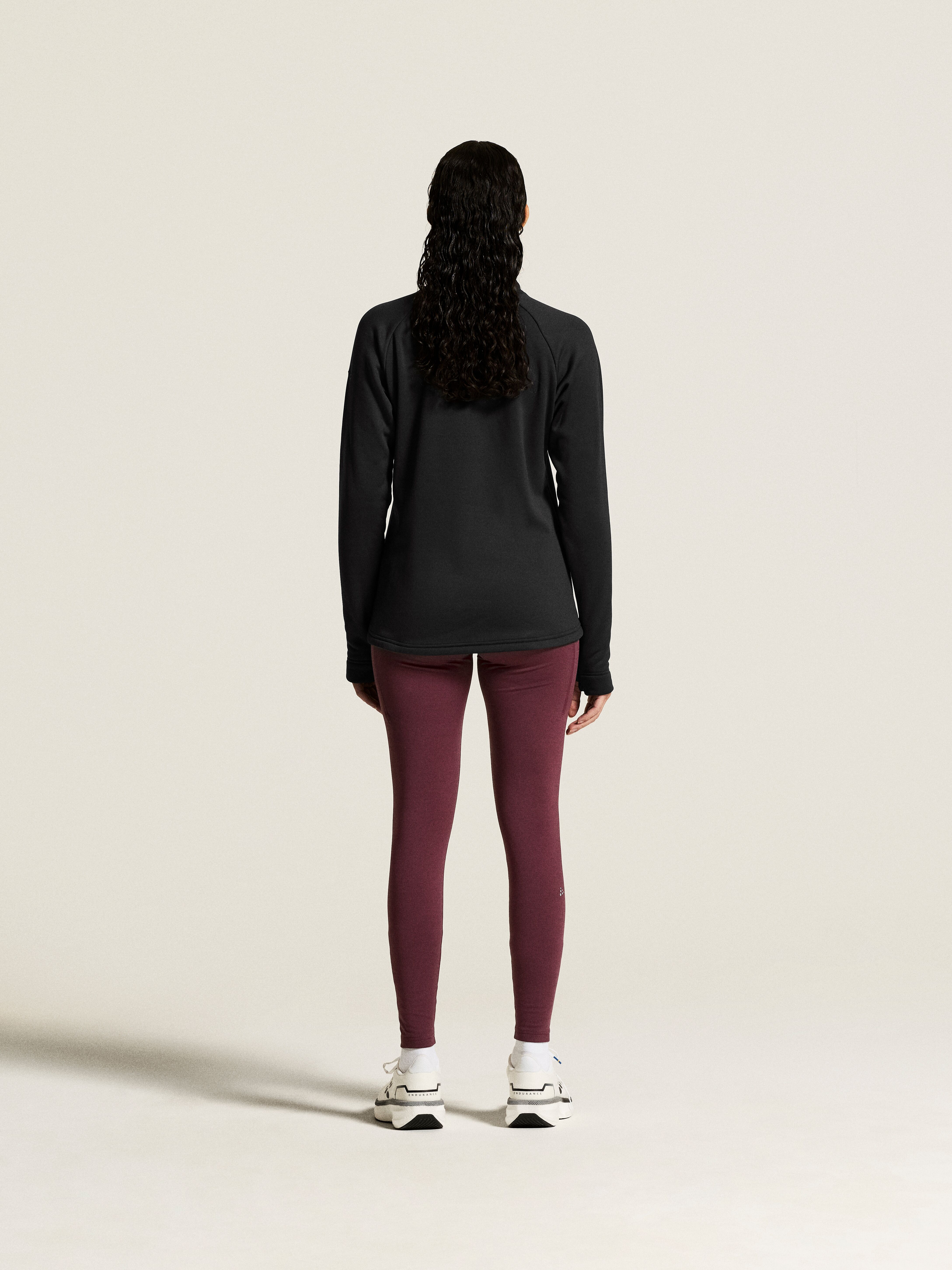 W Mikina CRAFT Explore Power Fleece Half Zip