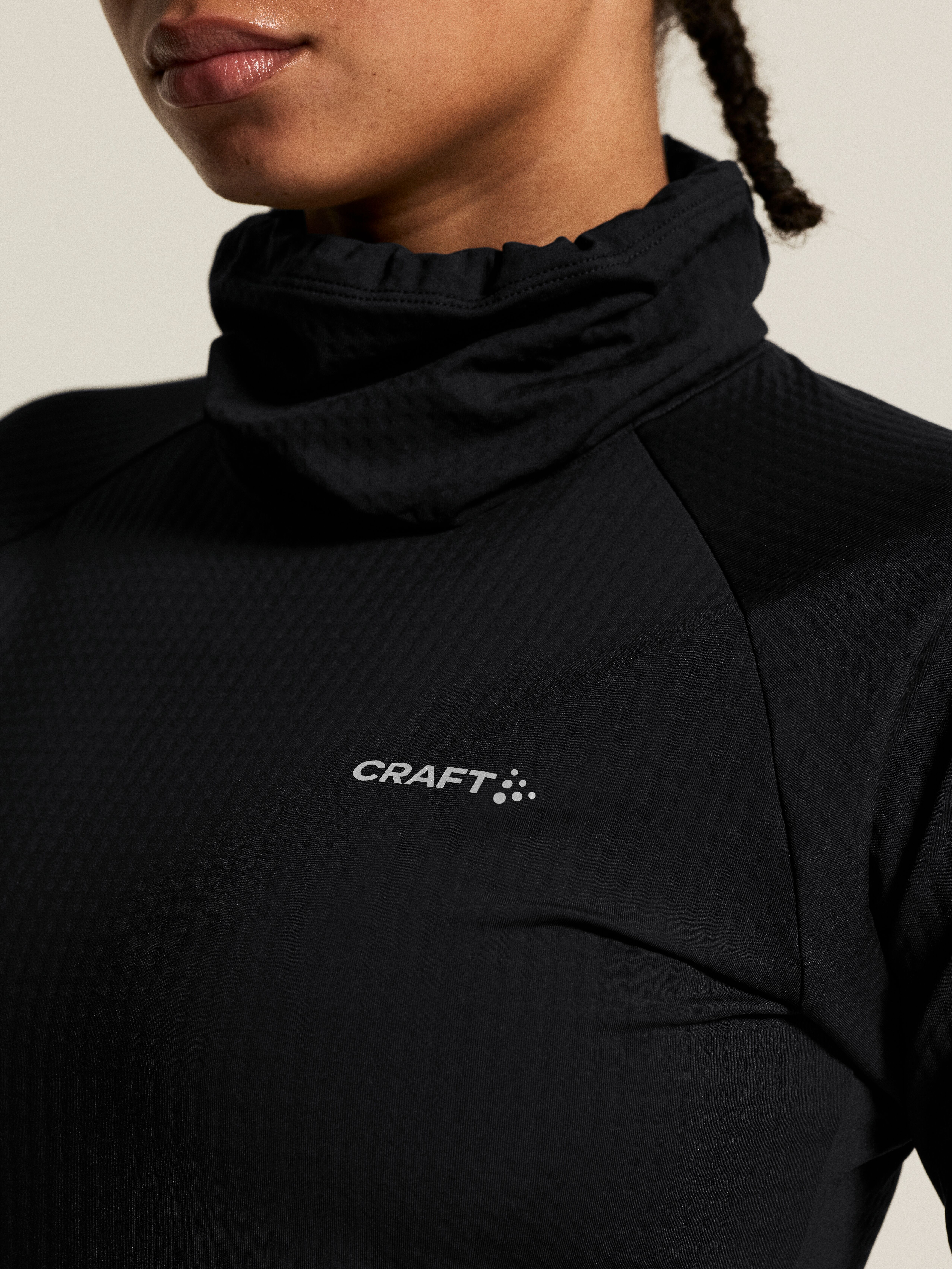 W Mikina CRAFT Gain Thermal Funnelneck