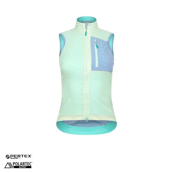 Cyklovesta ISADORE Alternative Insulated Vest Seafoam Green