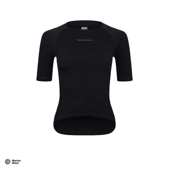 W Triko ISADORE Merino Short Sleeve Baselayer Black