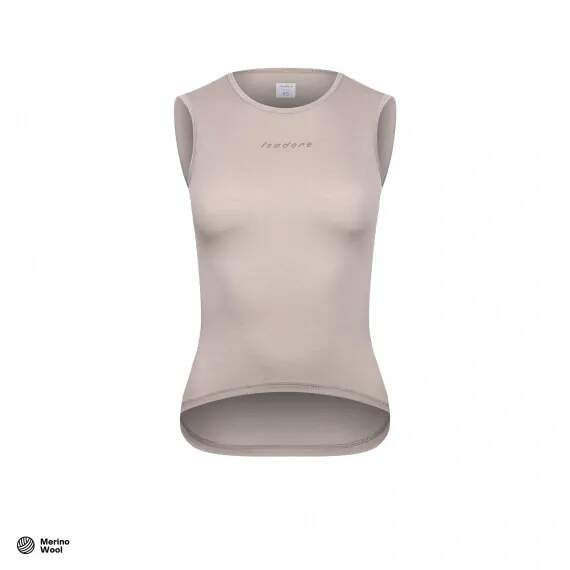 W Triko ISADORE Merino Sleeveless Baselayer String