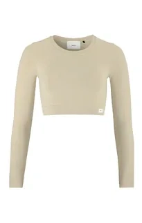 W Top CRAFT Collective Rib Cropped LS