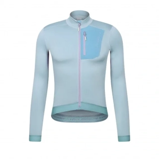 Cyklodres ISADORE  Alternative Eco Fleece Long Sleeve Jersey Slate