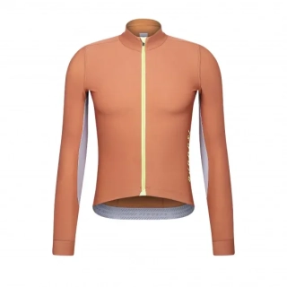 Cyklodres ISADORE  Echelon Thermal Long Sleeve Jersey Argan Oil