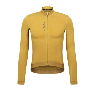 Cyklodres ISADORE  Signature Deep Winter Long Sleeve Jersey Ecru Olive