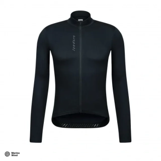 Cyklodres ISADORE  Signature Thermal Long Sleeve Jersey Anthracite