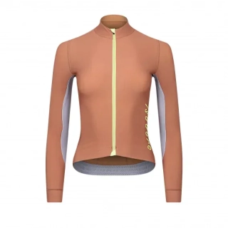 W Cyklodres ISADORE Echelon Thermal Long Sleeve Jersey Argan Oil
