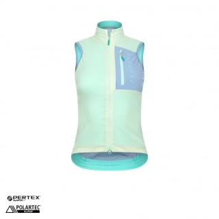 W Cyklovesta ISADORE Alternative Insulated Vest Seafoam Green