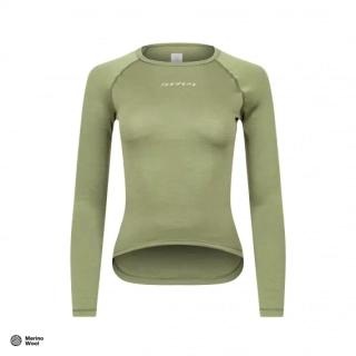 W Triko ISADORE Merino Long Sleeve Baselayer Avocado