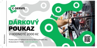 Dárkový poukaz servis
