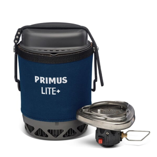 Vařič set PRIMUS Lite Plus Stove System II 0.8 L Blue