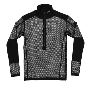 Triko DEVOLD Wool Mesh Pro Zip Neck