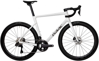 Silniční kolo Isaac Boson Mineral White Ultegra Di2
