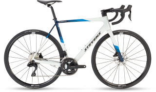 Kolo STEVENS Izoard 105 Di2 Carrara White Blue